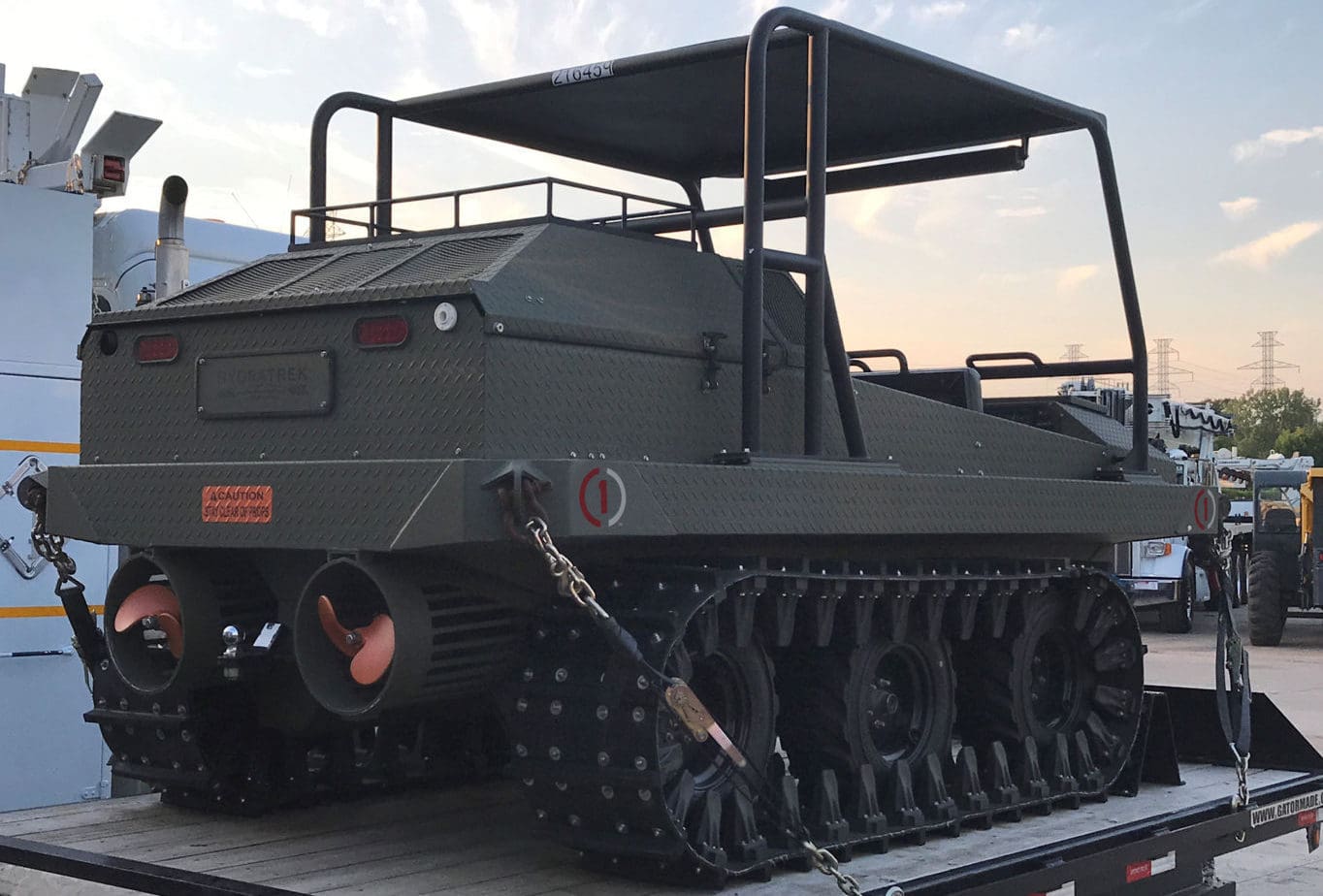 Hydratrek Storm Cleanup Amphibious ATV