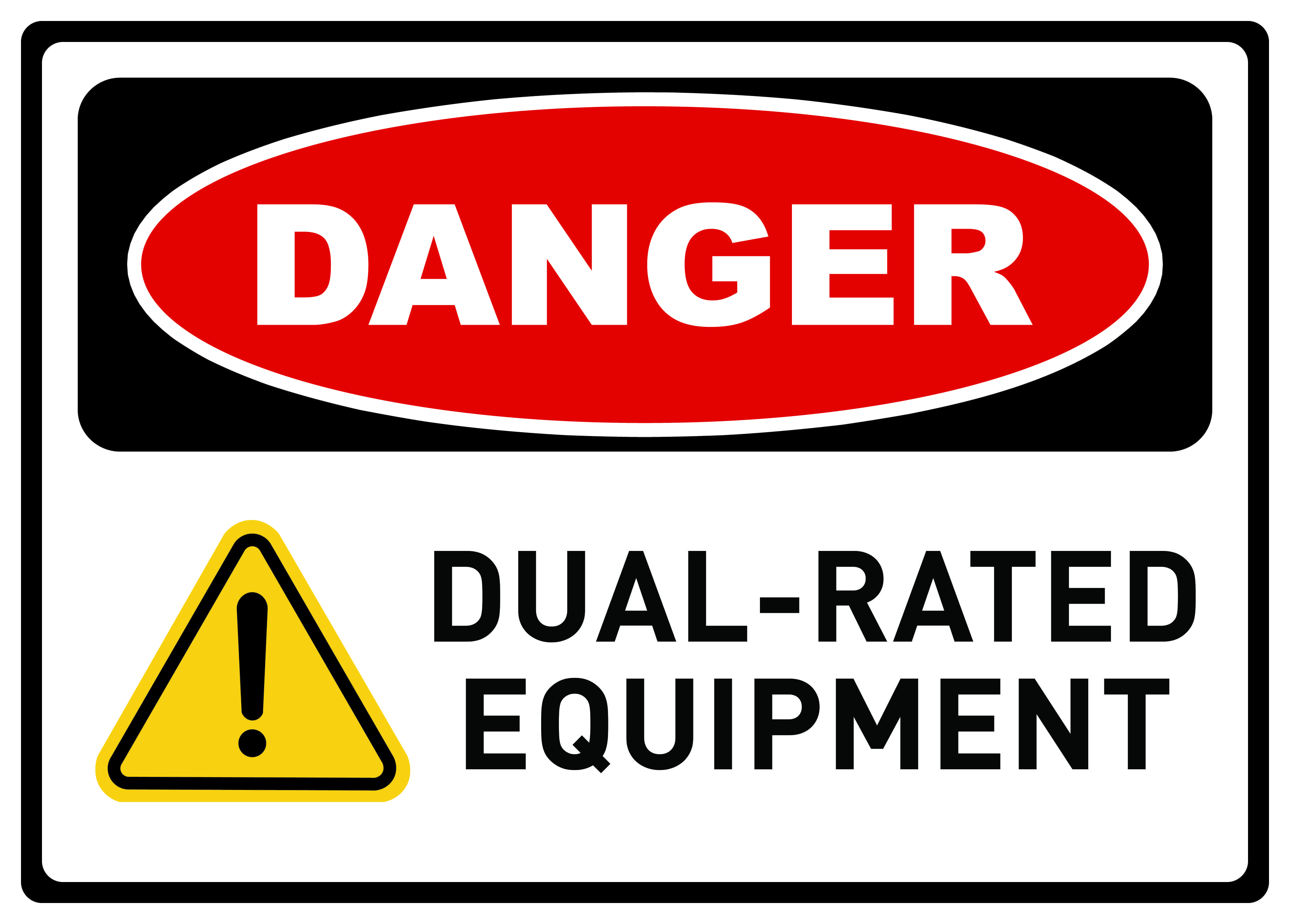 Danger - Dual Equipment