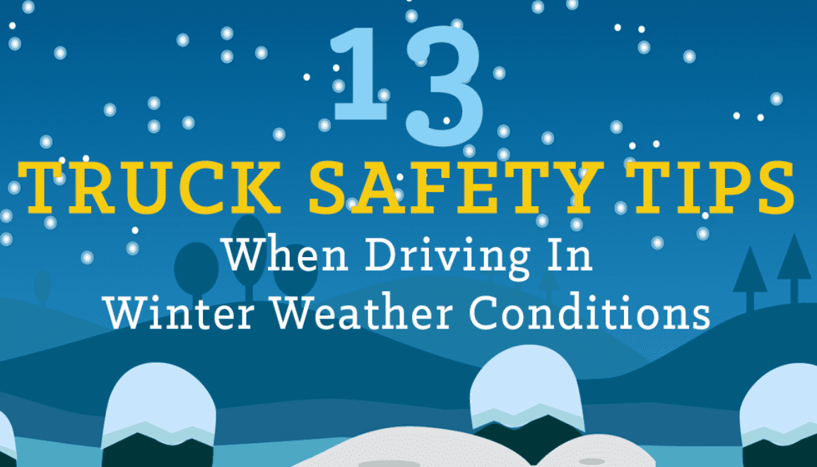 13 Truck Safety Tips