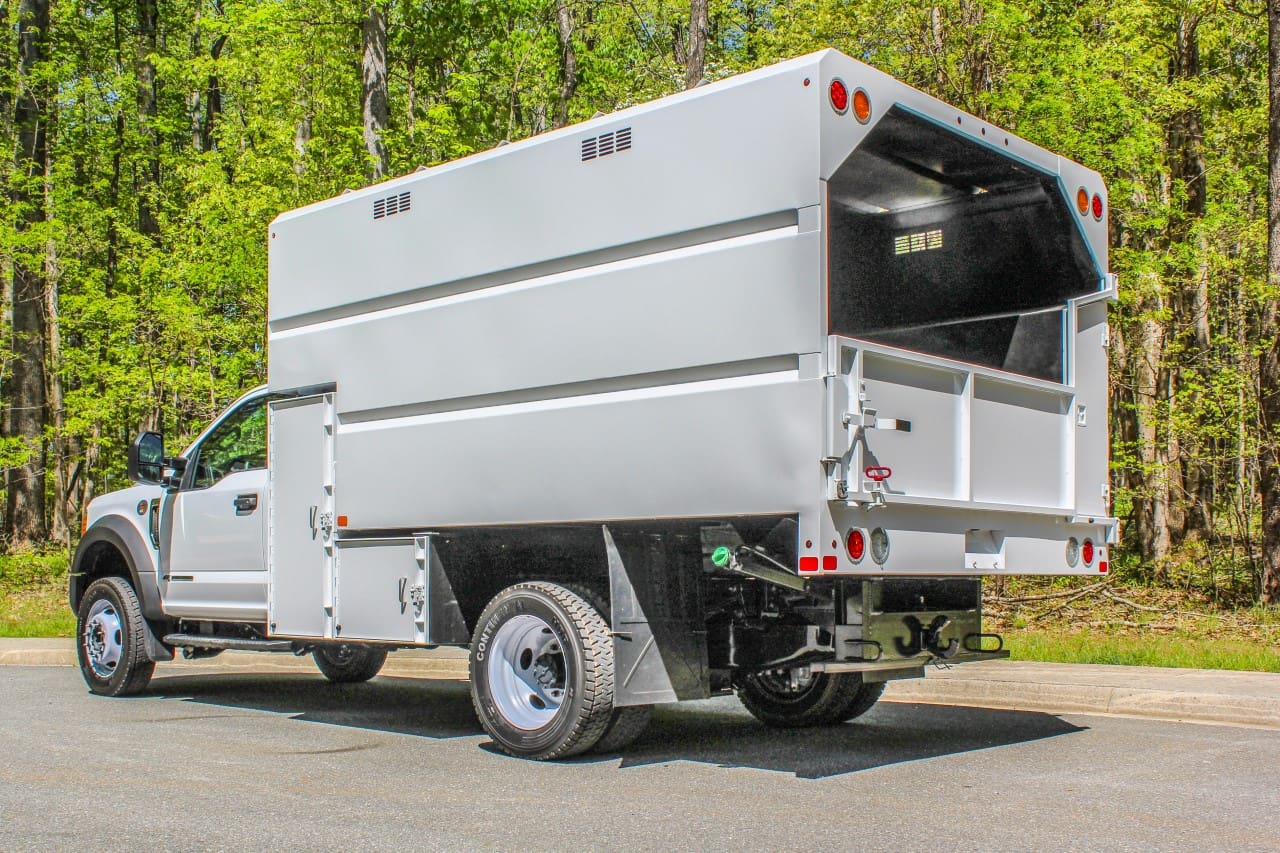 Forestry Chipper Box Truck 11x66 Custom Truck One Source