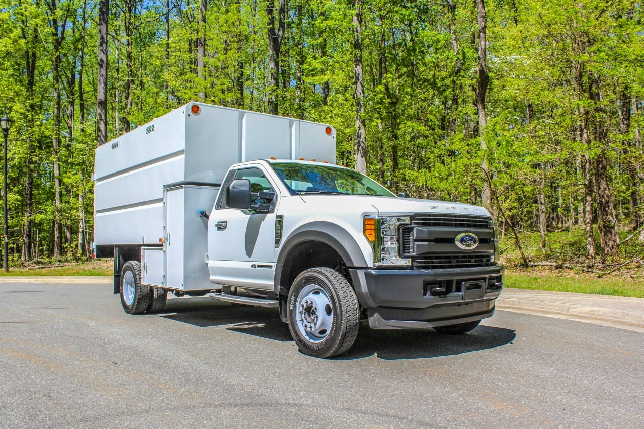 Forestry Chipper Box Truck 11x66 Custom Truck One Source
