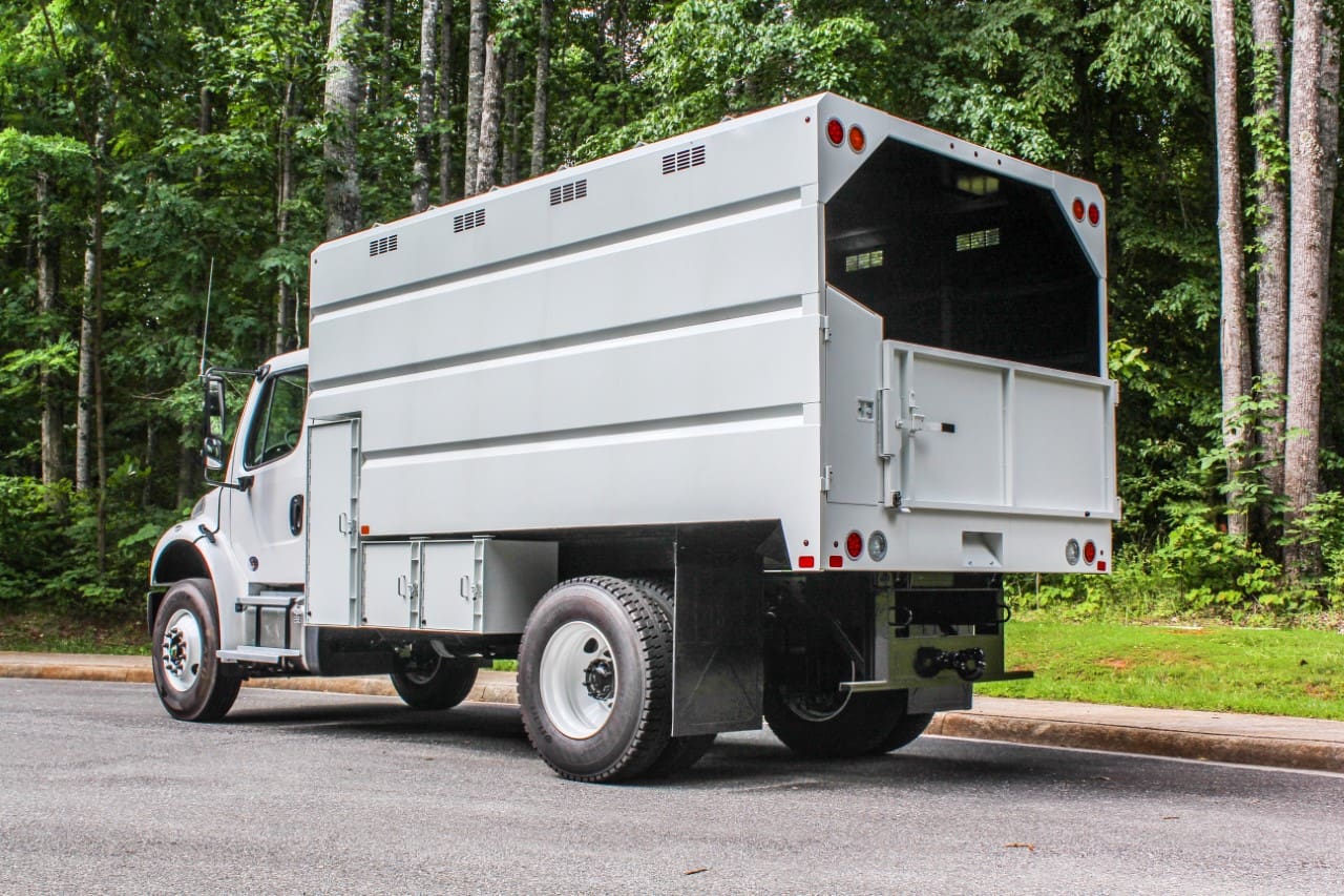 Forestry Chipper Box Truck 14x72 Custom Truck One Source