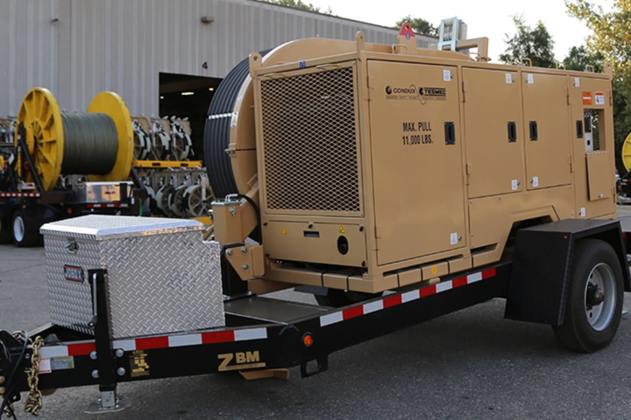 Condux Tesmec PT1250 Hydraulic PullerTensioner