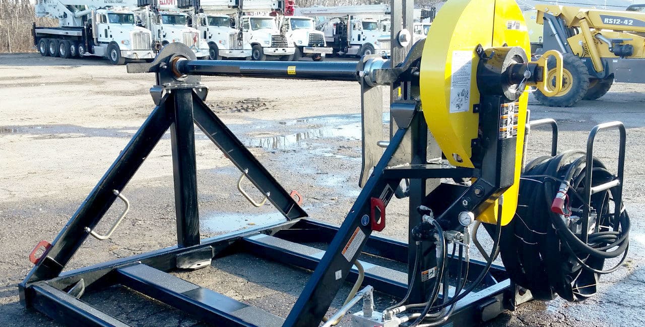 Condux Tesmec RS26/RS30 Hydraulic Reel Stand Custom Truck One Source
