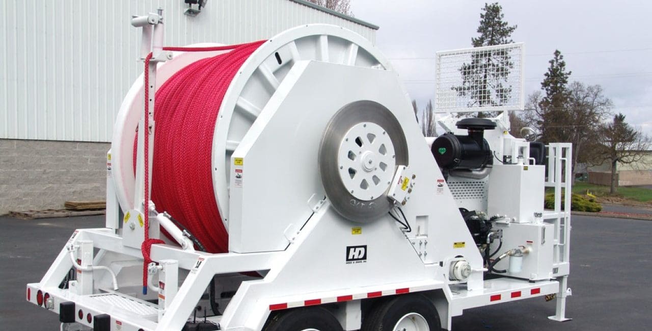 Hogg & Davis ODP 100PPS Single Drum Puller Custom Truck One Source