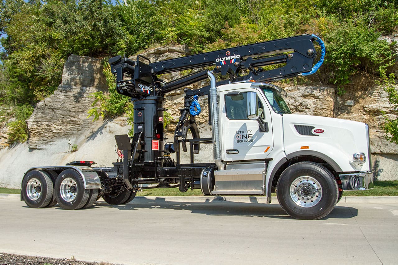 Olympic 14Ton LoggingStyle SelfLoader Custom Truck One Source