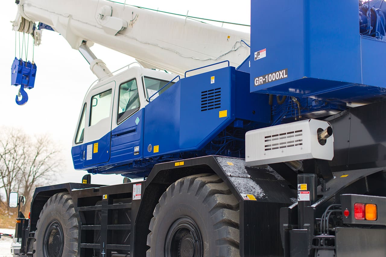 Tadano GR1000XL Rough Terrain Crane Custom Truck One Source