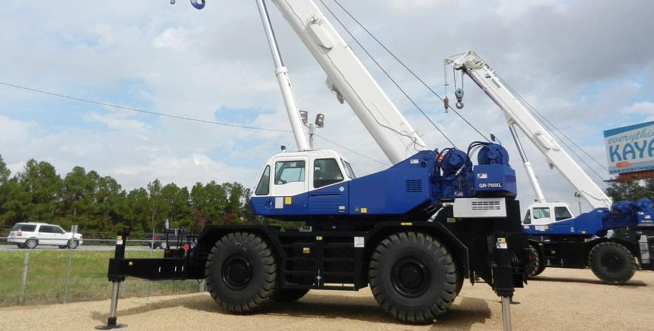 Tadano GR750XL Rough Terrain Crane – Custom Truck One Source