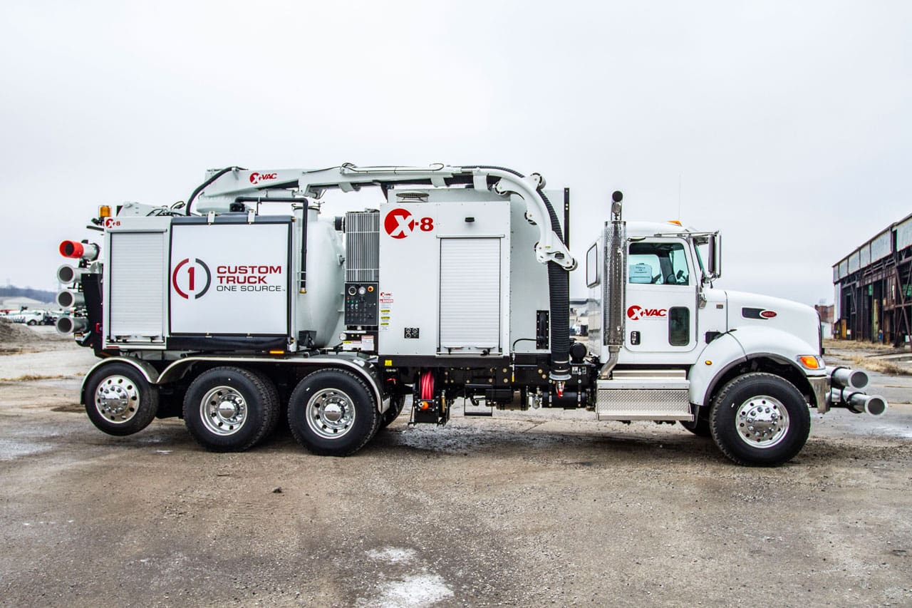 X-Vac X-8 Hydro Excavation Vacuum Truck