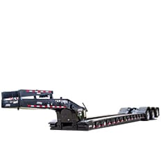 Hydraulic-mechanical-Gooseneck-LK-60-Ton-trailer