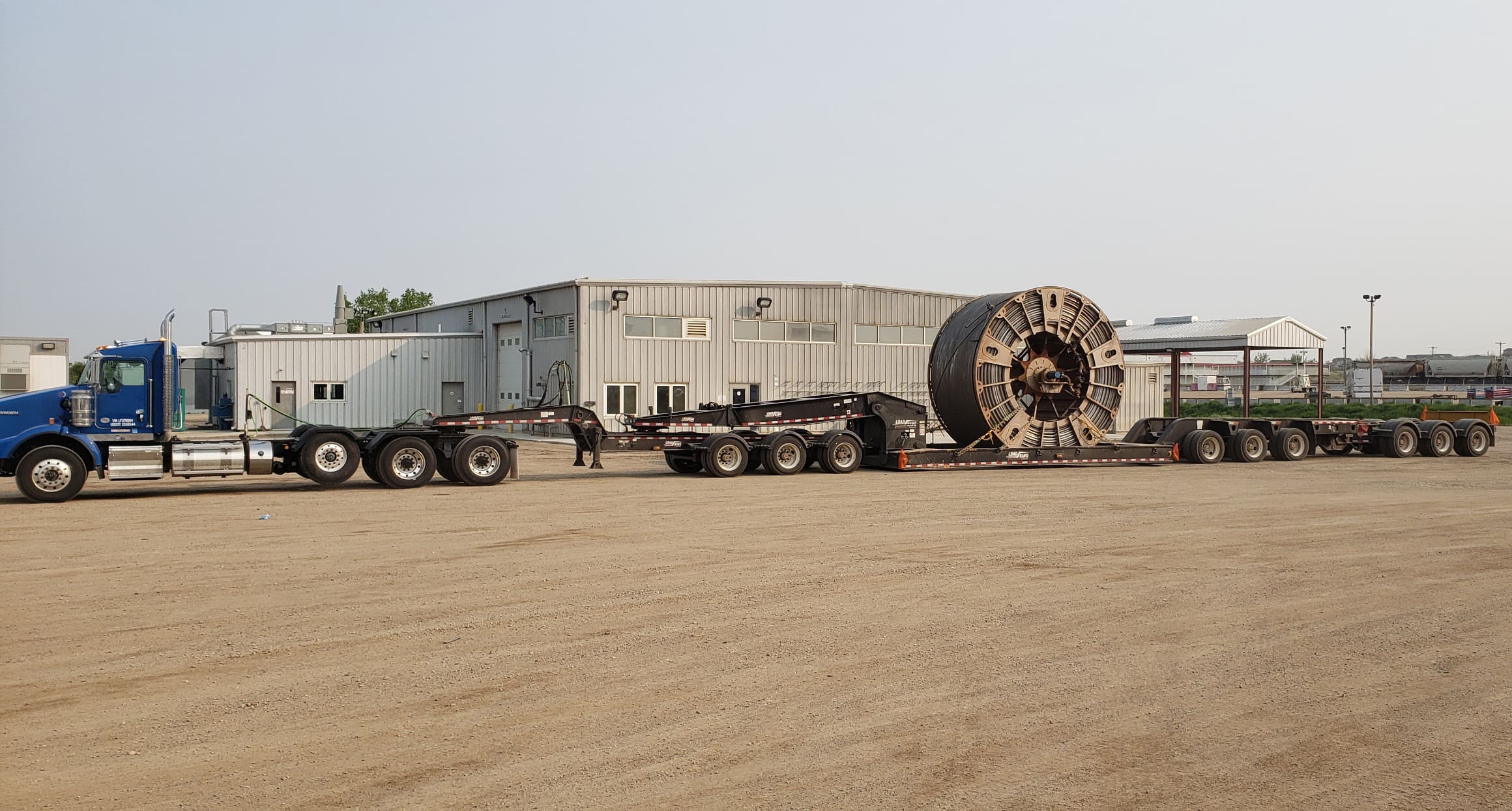 75-Ton Reel Trailer