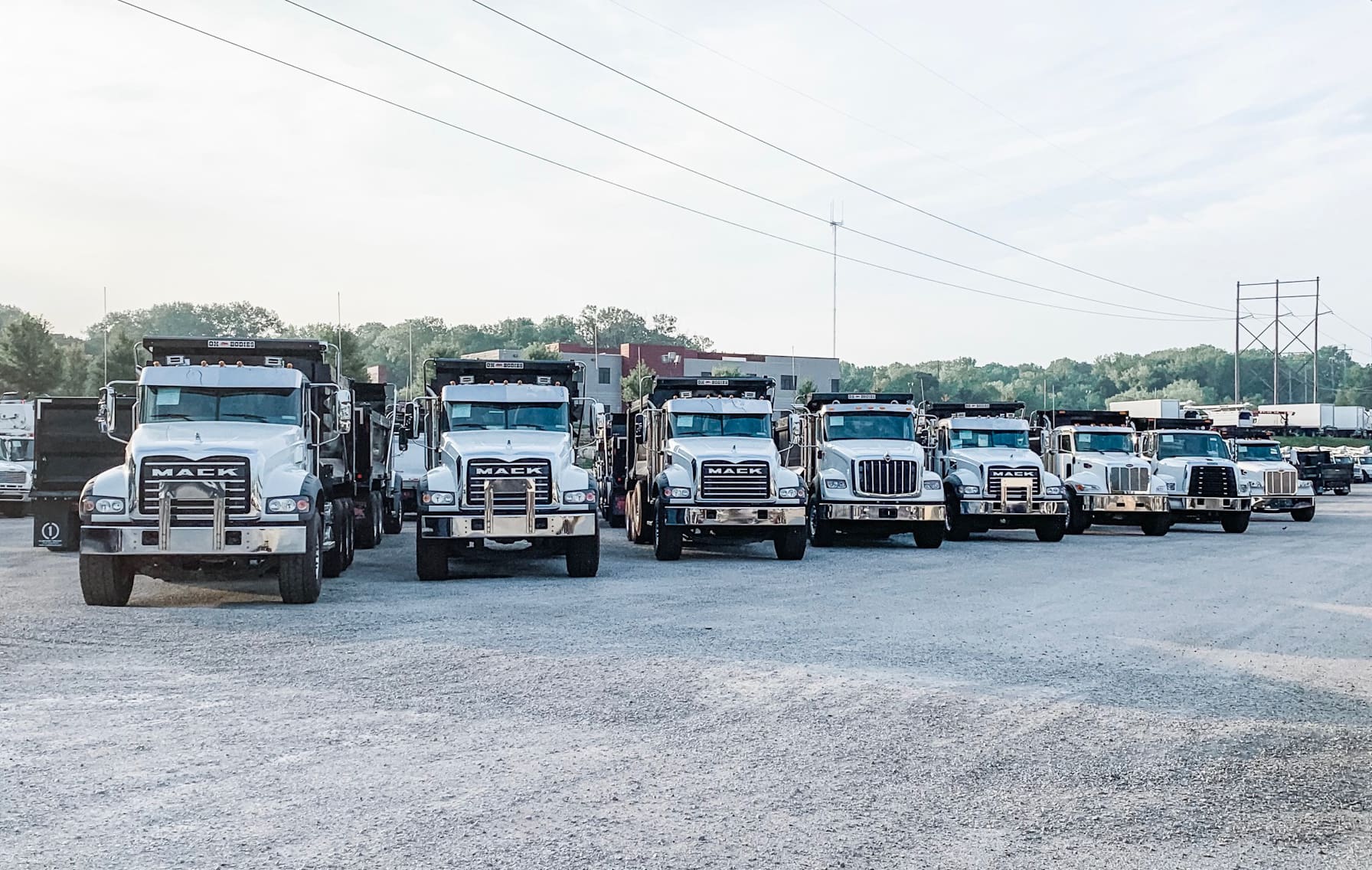 Dump Truck Lineup