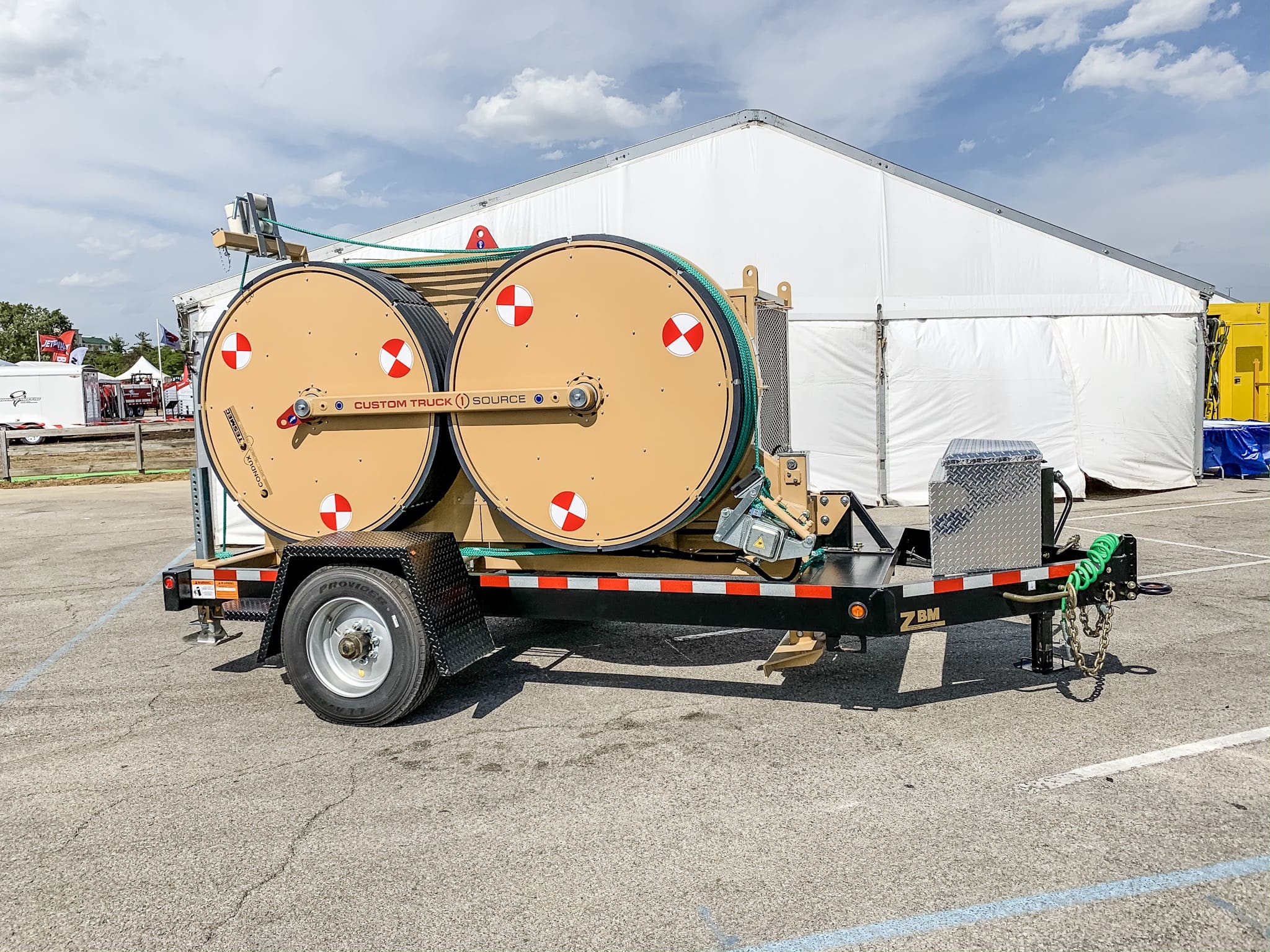 Condux Tesmec PT1250 Hydraulic PullerTensioner