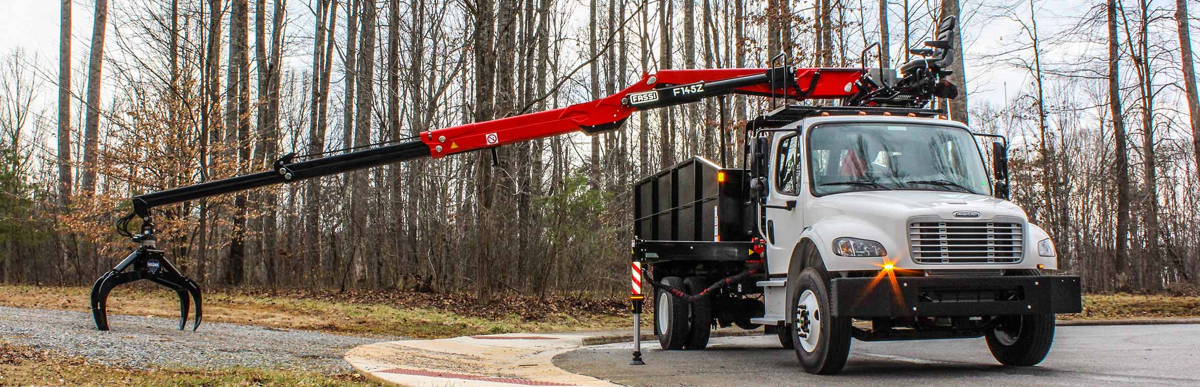 Fassi Grapple Truck