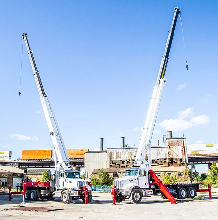 Load King Stinger Cranes