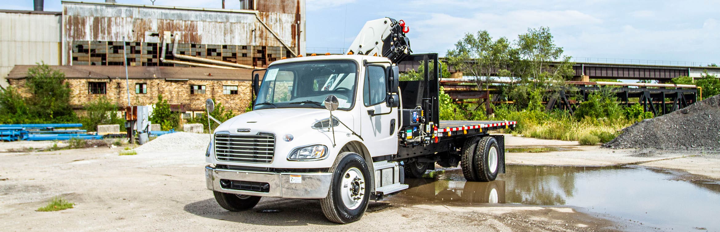 Knuckle Boom Truck Crane