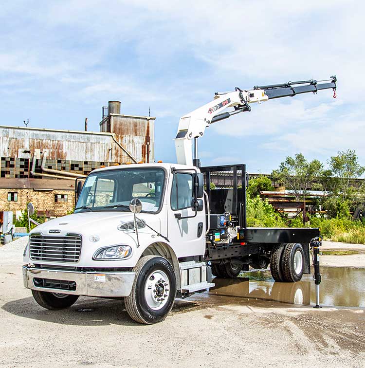 Knuckle Boom Truck Crane