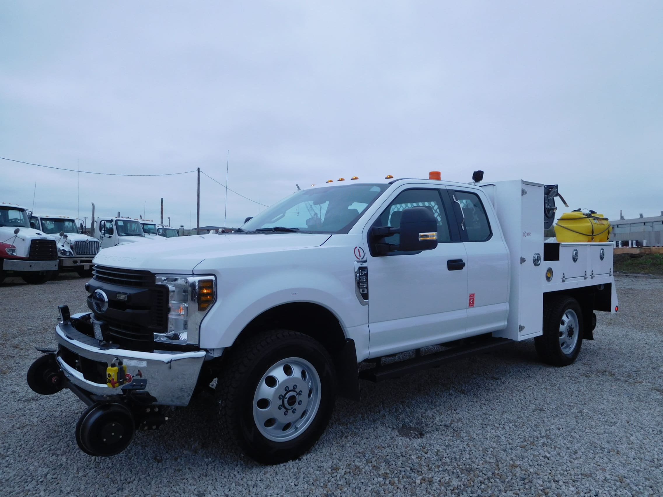 Hi-rail Track Inspectors spec 315 on F-350 extended cab