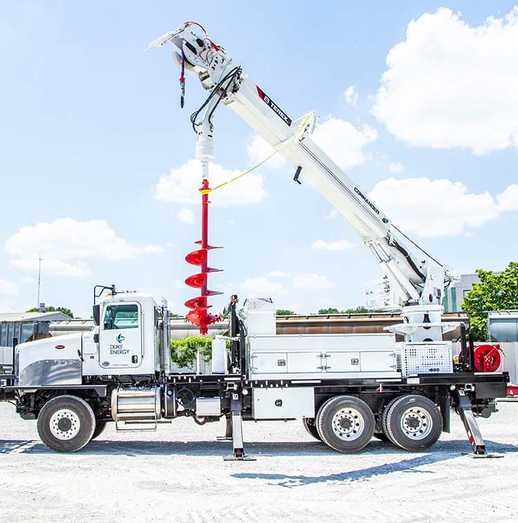 Duke Energy's Digger Derrick