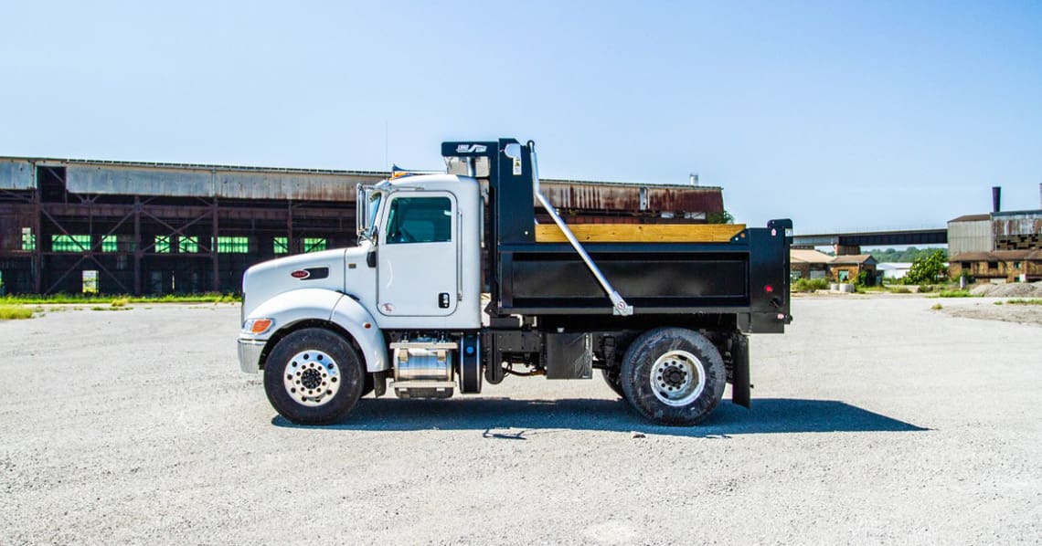 10ft Dump Truck on Peterbilt Custom Truck One Source