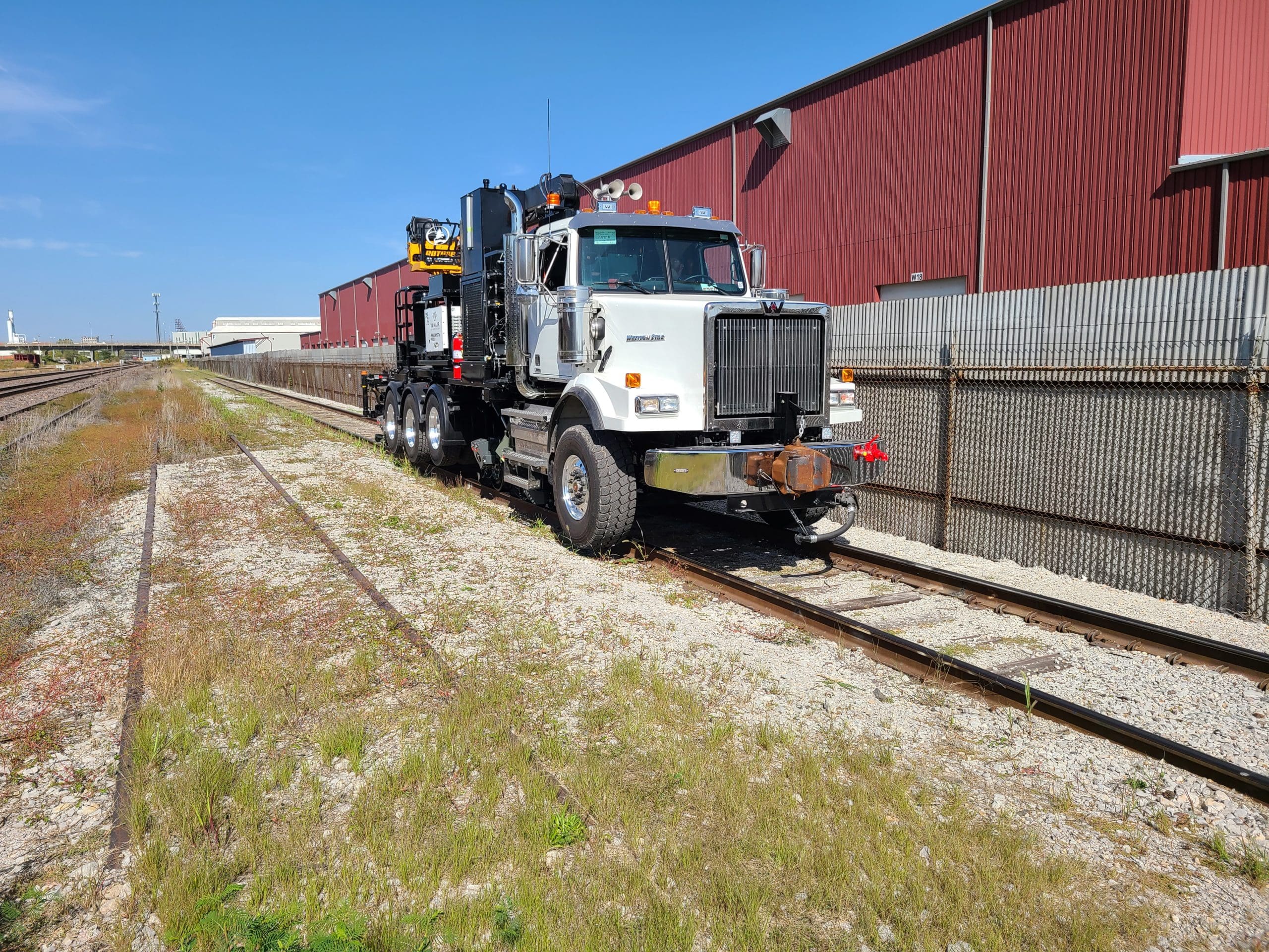 The Workhorse X2 railcar mover