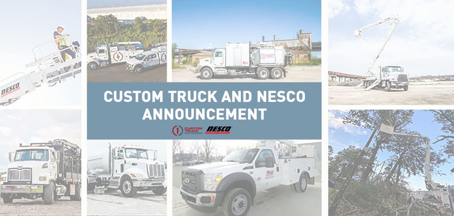 Nesco Holdings to Acquire Custom Truck One Source and Create Leading