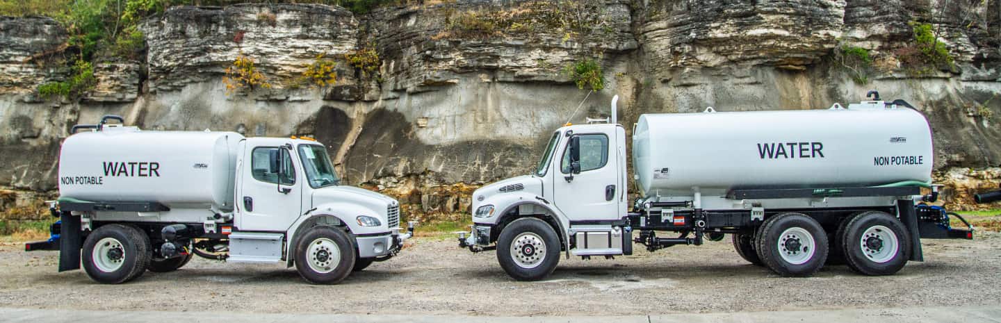 2000 & 4000 Gallon Water Trucks by Load King