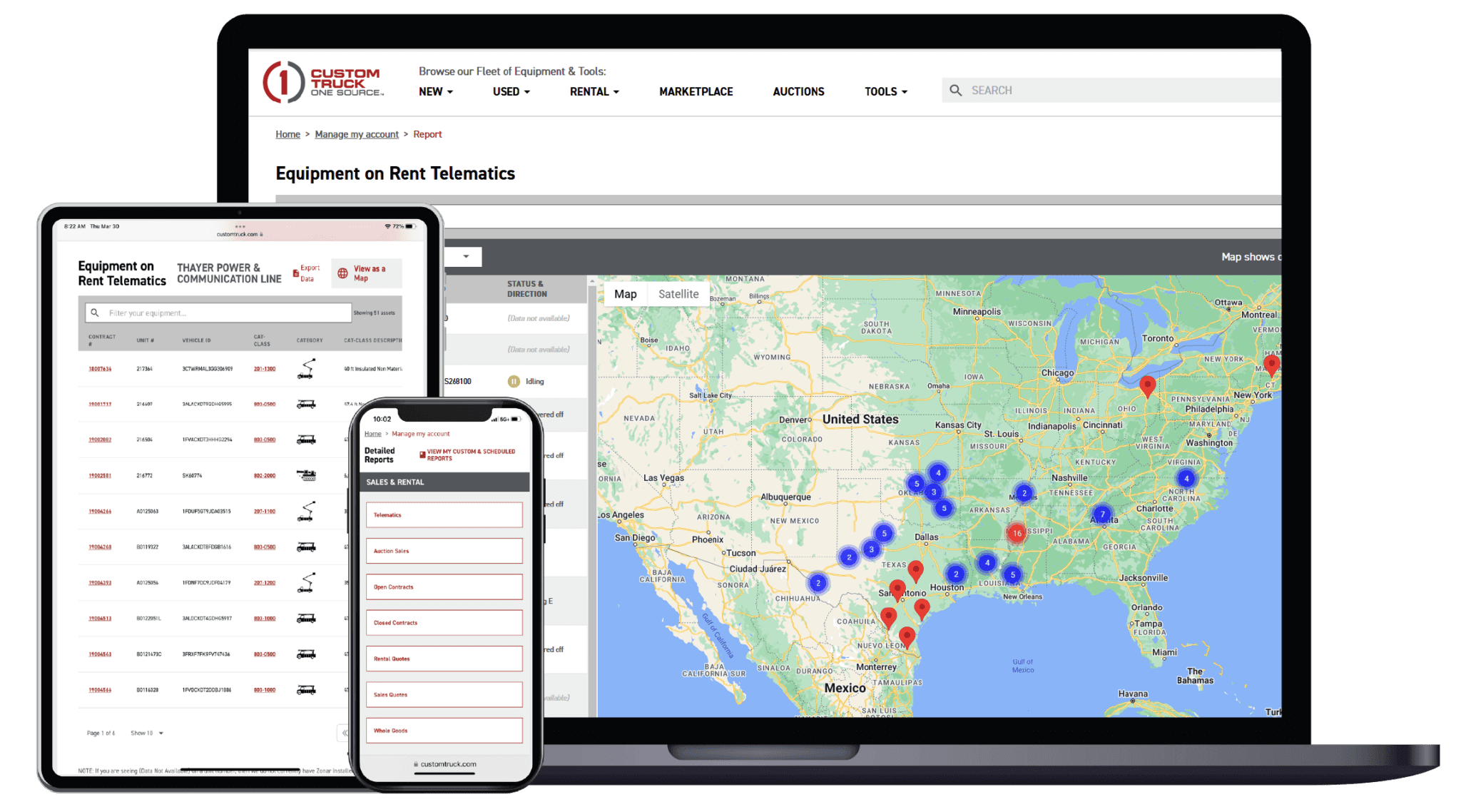 CTOS Customer Portal – Custom Truck One Source