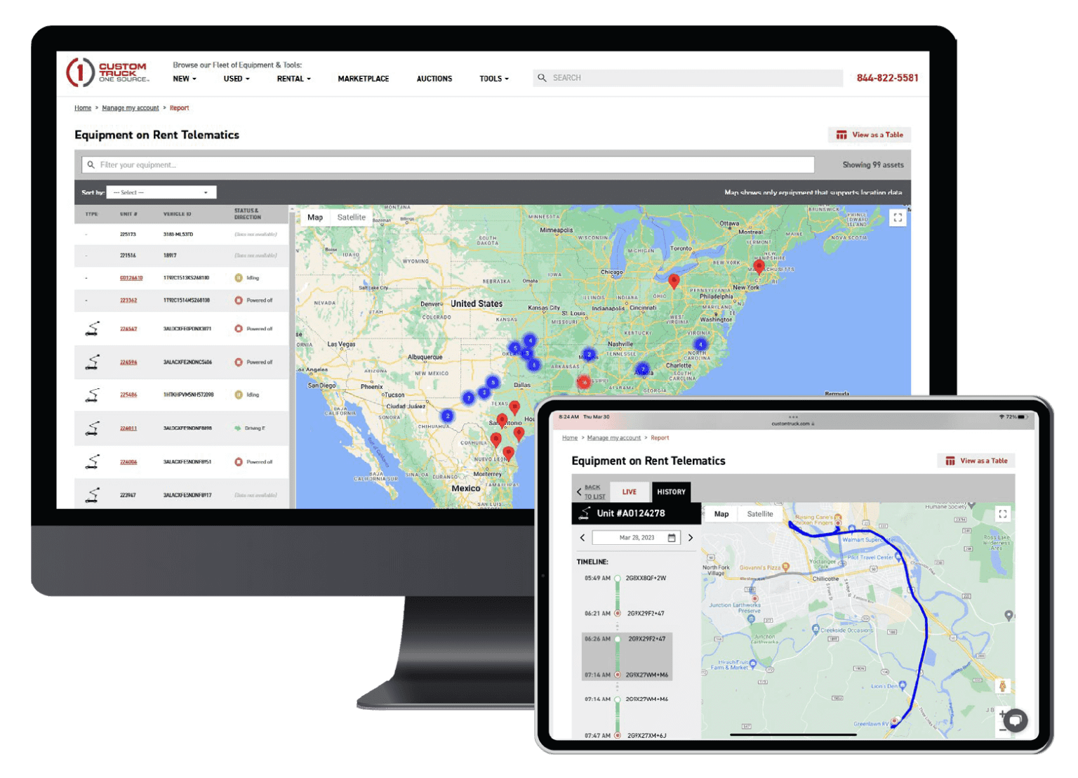CTOS Customer Portal – Custom Truck One Source